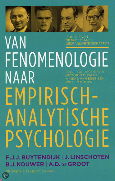 Van fenomenologie naar empirisch-analytische psychologie
